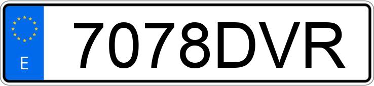 Numer rejestracyjny 7078DVR posiada RENAULT MASTER Numer rejestracyjny 7078DVR posiada RENAULT MASTER