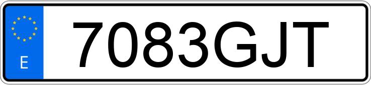 Numer rejestracyjny 7083GJT posiada VOLKSWAGEN POLO Numer rejestracyjny 7083GJT posiada VOLKSWAGEN POLO