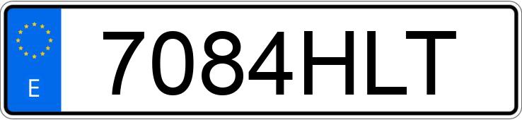 Numer rejestracyjny 7084HLT posiada FORD C-MAX Numer rejestracyjny 7084HLT posiada FORD C-MAX