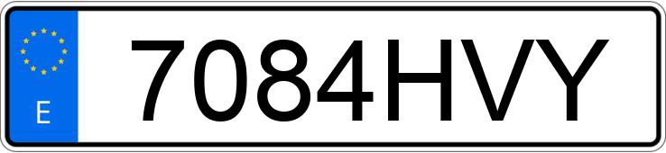 Numer rejestracyjny 7084HVY posiada DACIA DUSTER Numer rejestracyjny 7084HVY posiada DACIA DUSTER