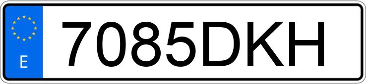 Numer rejestracyjny 7085DKH posiada BMW SERIE 3 Numer rejestracyjny 7085DKH posiada BMW SERIE 3