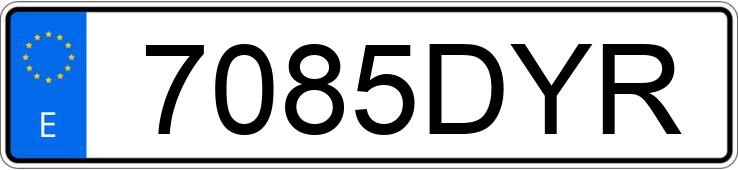 Numer rejestracyjny 7085DYR posiada TOYOTA LAND CRUISER Numer rejestracyjny 7085DYR posiada TOYOTA LAND CRUISER