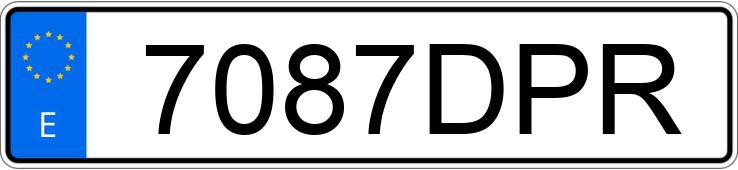 Numer rejestracyjny 7087DPR posiada KIA SPORTAGE Numer rejestracyjny 7087DPR posiada KIA SPORTAGE