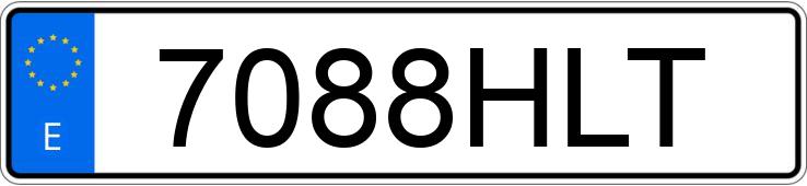 Numer rejestracyjny 7088HLT posiada RENAULT LAGUNA Numer rejestracyjny 7088HLT posiada RENAULT LAGUNA