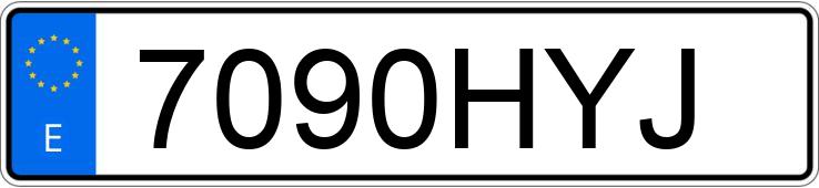 Numer rejestracyjny 7090HYJ posiada SKODA YETI Numer rejestracyjny 7090HYJ posiada SKODA YETI