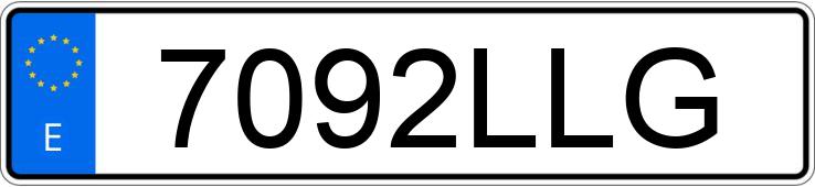 Numer rejestracyjny 7092LLG posiada IVECO DAILY Numer rejestracyjny 7092LLG posiada IVECO DAILY