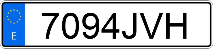 Numer rejestracyjny 7094JVH posiada SKODA FABIA Numer rejestracyjny 7094JVH posiada SKODA FABIA