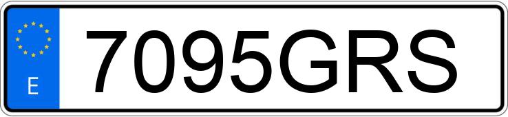 Numer rejestracyjny 7095GRS posiada FORD TOURNEO CONNECT Numer rejestracyjny 7095GRS posiada FORD TOURNEO CONNECT