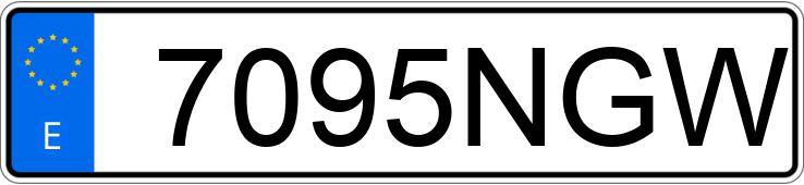 Numer rejestracyjny 7095NGW posiada BYD DOLPHIN