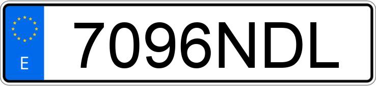 Numer rejestracyjny 7096NDL posiada PORSCHE 911 Numer rejestracyjny 7096NDL posiada PORSCHE 911