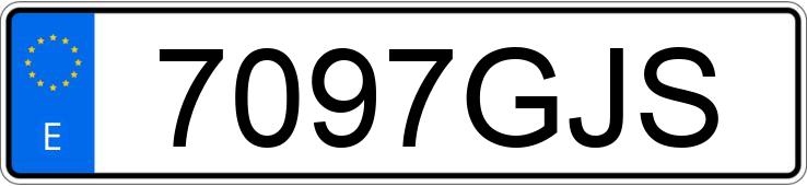 Die Registrierungsnummer 7097GJS hat BMW SERIE 3 Die Registrierungsnummer 7097GJS hat BMW SERIE 3