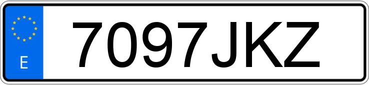 Numer rejestracyjny 7097JKZ posiada FORD KA