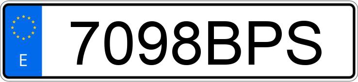 Numer rejestracyjny 7098BPS posiada BMW SERIE 3 Numer rejestracyjny 7098BPS posiada BMW SERIE 3