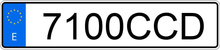 Numer rejestracyjny 7100CCD posiada RENAULT LAGUNA Numer rejestracyjny 7100CCD posiada RENAULT LAGUNA