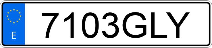 Numer rejestracyjny 7103GLY posiada OPEL ASTRA Numer rejestracyjny 7103GLY posiada OPEL ASTRA