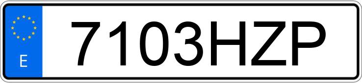 Numer rejestracyjny 7103HZP posiada CITROEN C3 Numer rejestracyjny 7103HZP posiada CITROEN C3