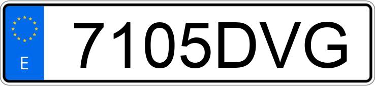 Numer rejestracyjny 7105DVG posiada MERCEDES VITO Numer rejestracyjny 7105DVG posiada MERCEDES VITO