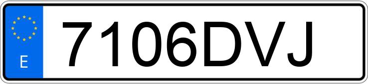 Numer rejestracyjny 7106DVJ posiada PEUGEOT 407 Numer rejestracyjny 7106DVJ posiada PEUGEOT 407