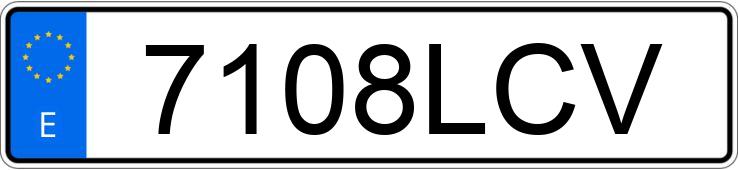 Numer rejestracyjny 7108LCV posiada FORD FOCUS