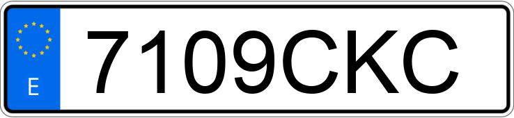 Numer rejestracyjny 7109CKC posiada SAAB 9-3