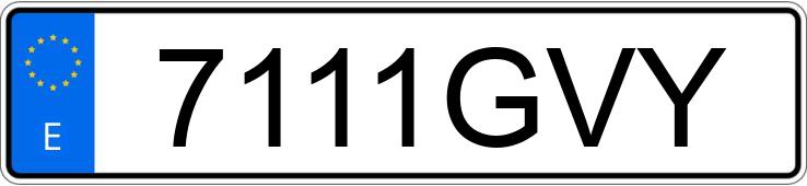 Numer rejestracyjny 7111GVY posiada AUDI A4 Numer rejestracyjny 7111GVY posiada AUDI A4