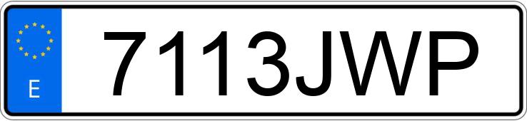 Numer rejestracyjny 7113JWP posiada MERCEDES VITO Numer rejestracyjny 7113JWP posiada MERCEDES VITO