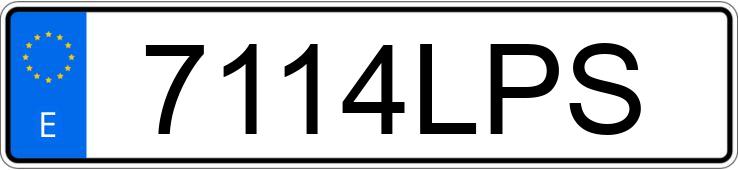 Numer rejestracyjny 7114LPS posiada BMW SERIE 3 Numer rejestracyjny 7114LPS posiada BMW SERIE 3