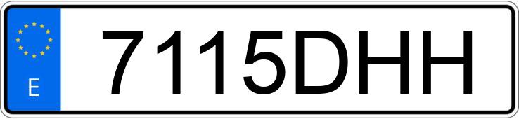 Numer rejestracyjny 7115DHH posiada SEAT LEON