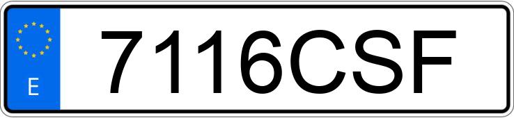 Numer rejestracyjny 7116CSF posiada CITROEN C3 Numer rejestracyjny 7116CSF posiada CITROEN C3