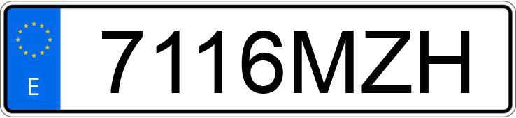 Numer rejestracyjny 7116MZH posiada VOLVO XC60