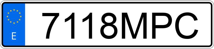 Numer rejestracyjny 7118MPC posiada BMW SERIE 1 Numer rejestracyjny 7118MPC posiada BMW SERIE 1