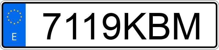 Numer rejestracyjny 7119KBM posiada VOLKSWAGEN SCIROCCO Numer rejestracyjny 7119KBM posiada VOLKSWAGEN SCIROCCO