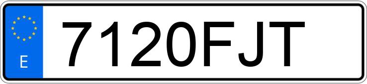 Numer rejestracyjny 7120FJT posiada PEUGEOT 207 Numer rejestracyjny 7120FJT posiada PEUGEOT 207