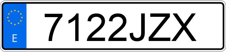 Numer rejestracyjny 7122JZX posiada BMW X4 Numer rejestracyjny 7122JZX posiada BMW X4