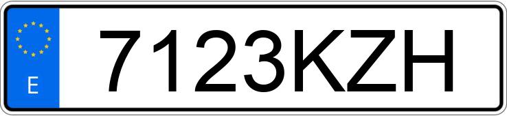 Numer rejestracyjny 7123KZH posiada BMW SERIE 3 Numer rejestracyjny 7123KZH posiada BMW SERIE 3