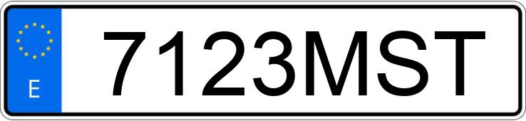 Numer rejestracyjny 7123MST posiada CUPRA FORMENTOR