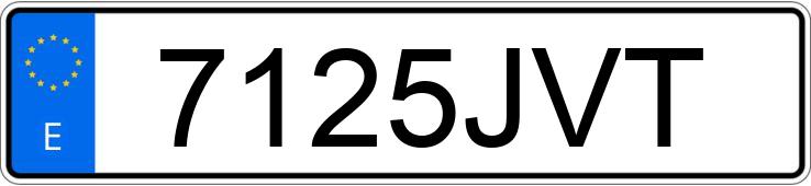 Numer rejestracyjny 7125JVT posiada FORD TRANSIT CONNECT Numer rejestracyjny 7125JVT posiada FORD TRANSIT CONNECT