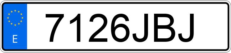 Numer rejestracyjny 7126JBJ posiada KIA CEED Numer rejestracyjny 7126JBJ posiada KIA CEED