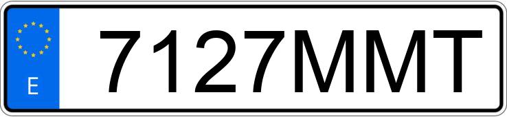 Numer rejestracyjny 7127MMT posiada BMW SERIE 3 Numer rejestracyjny 7127MMT posiada BMW SERIE 3