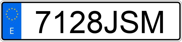 Numer rejestracyjny 7128JSM posiada FIAT TIPO