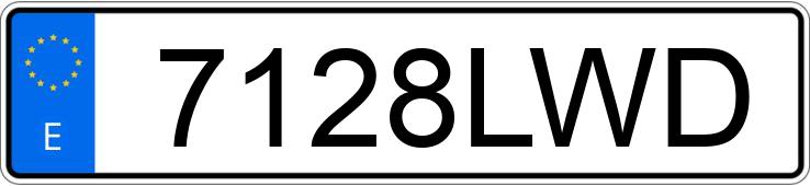 Numer rejestracyjny 7128LWD posiada BMW SERIE 1 Numer rejestracyjny 7128LWD posiada BMW SERIE 1