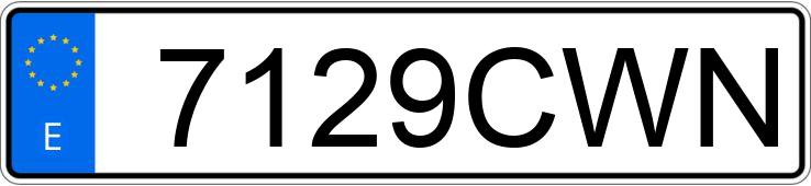 Numer rejestracyjny 7129CWN posiada MERCEDES C (203) Numer rejestracyjny 7129CWN posiada MERCEDES C (203)