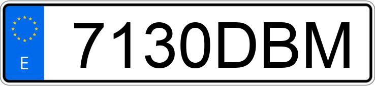 Numer rejestracyjny 7130DBM posiada FIAT PUNTO Numer rejestracyjny 7130DBM posiada FIAT PUNTO