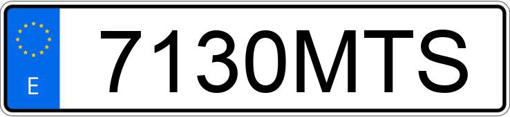 Numer rejestracyjny 7130MTS posiada MERCEDES GLA (247)