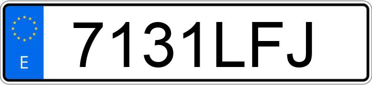 Numer rejestracyjny 7131LFJ posiada BMW SERIE 3 Numer rejestracyjny 7131LFJ posiada BMW SERIE 3