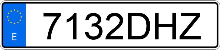 Numer rejestracyjny 7132DHZ posiada TOYOTA PRIUS Numer rejestracyjny 7132DHZ posiada TOYOTA PRIUS