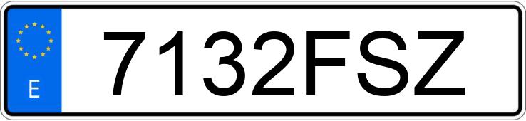 Numer rejestracyjny 7132FSZ posiada RENAULT MEGANE