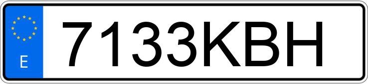 Numer rejestracyjny 7133KBH posiada BMW SERIE 4 Numer rejestracyjny 7133KBH posiada BMW SERIE 4