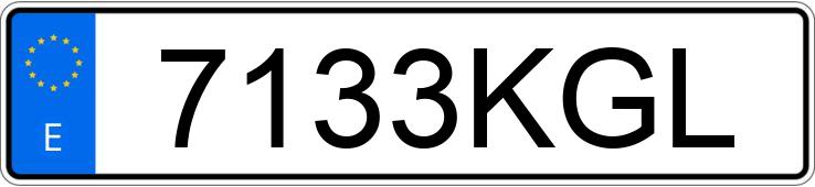 Numer rejestracyjny 7133KGL posiada OPEL INSIGNIA GRAND SPORT