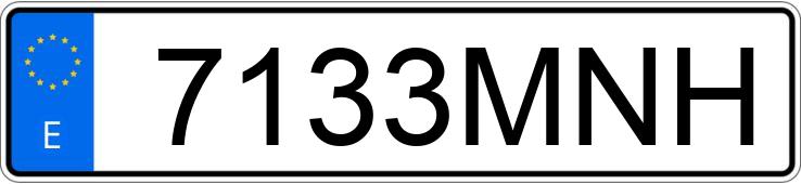 Numer rejestracyjny 7133MNH posiada RENAULT EXPRESS